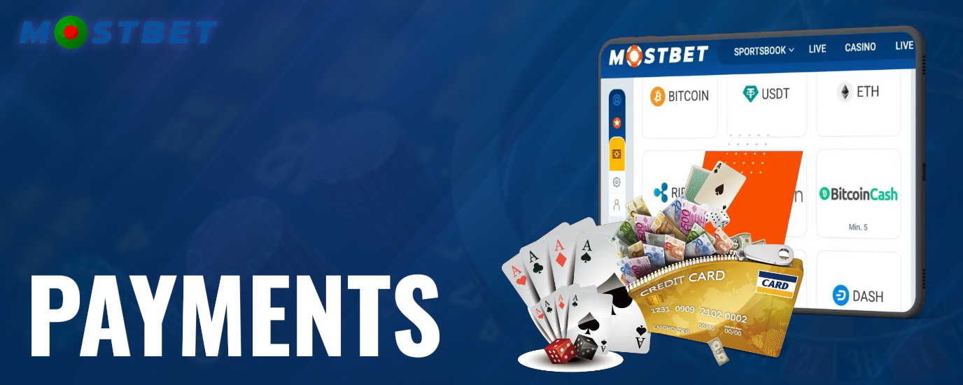 Deposit and Withdraw in Mostbet